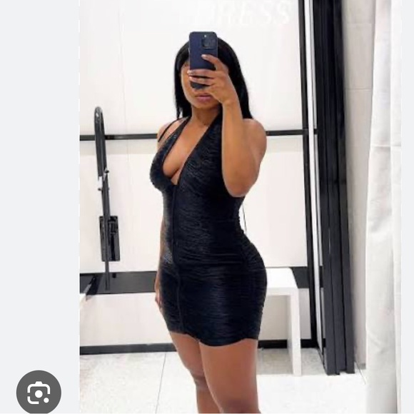 ZARA SHORT FRINGED HALTER DRESS - Picture 7 of 16